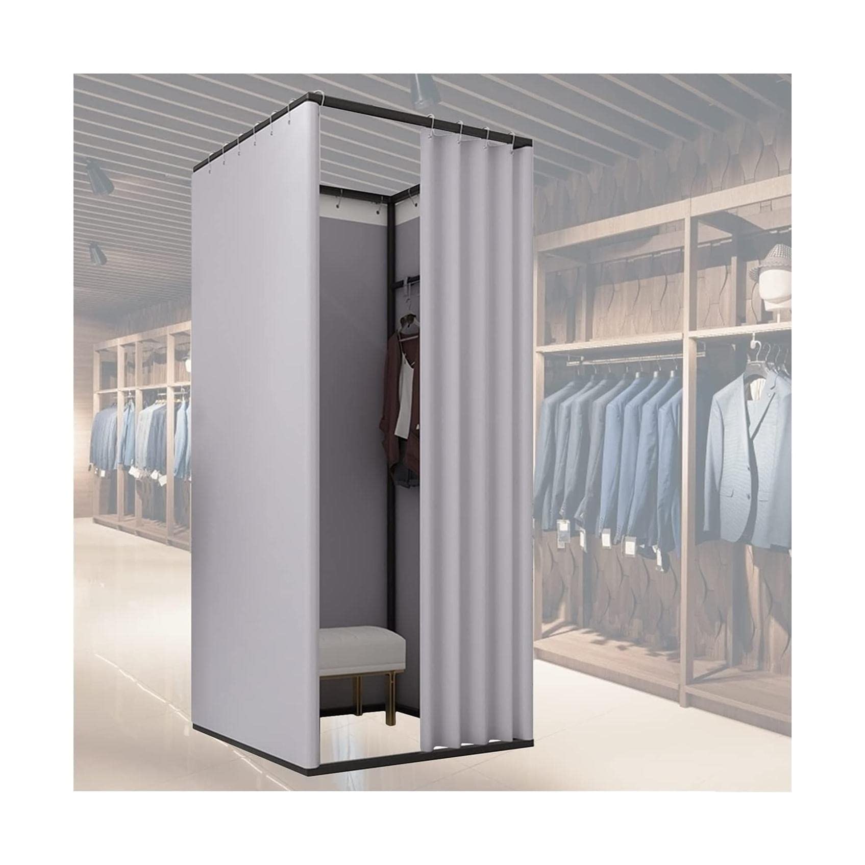 Cabine d'essayage de magasin luxueuse et structure mobile haut de gamme