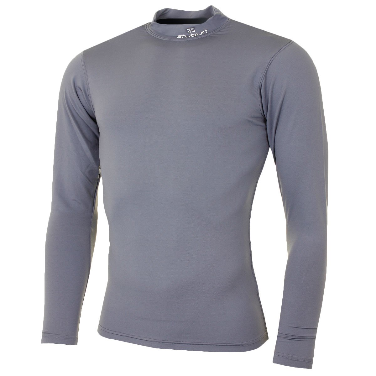 Stuburt Men's Urban Compression Fit Thermal Base Layer Shirt, Storm, M UK