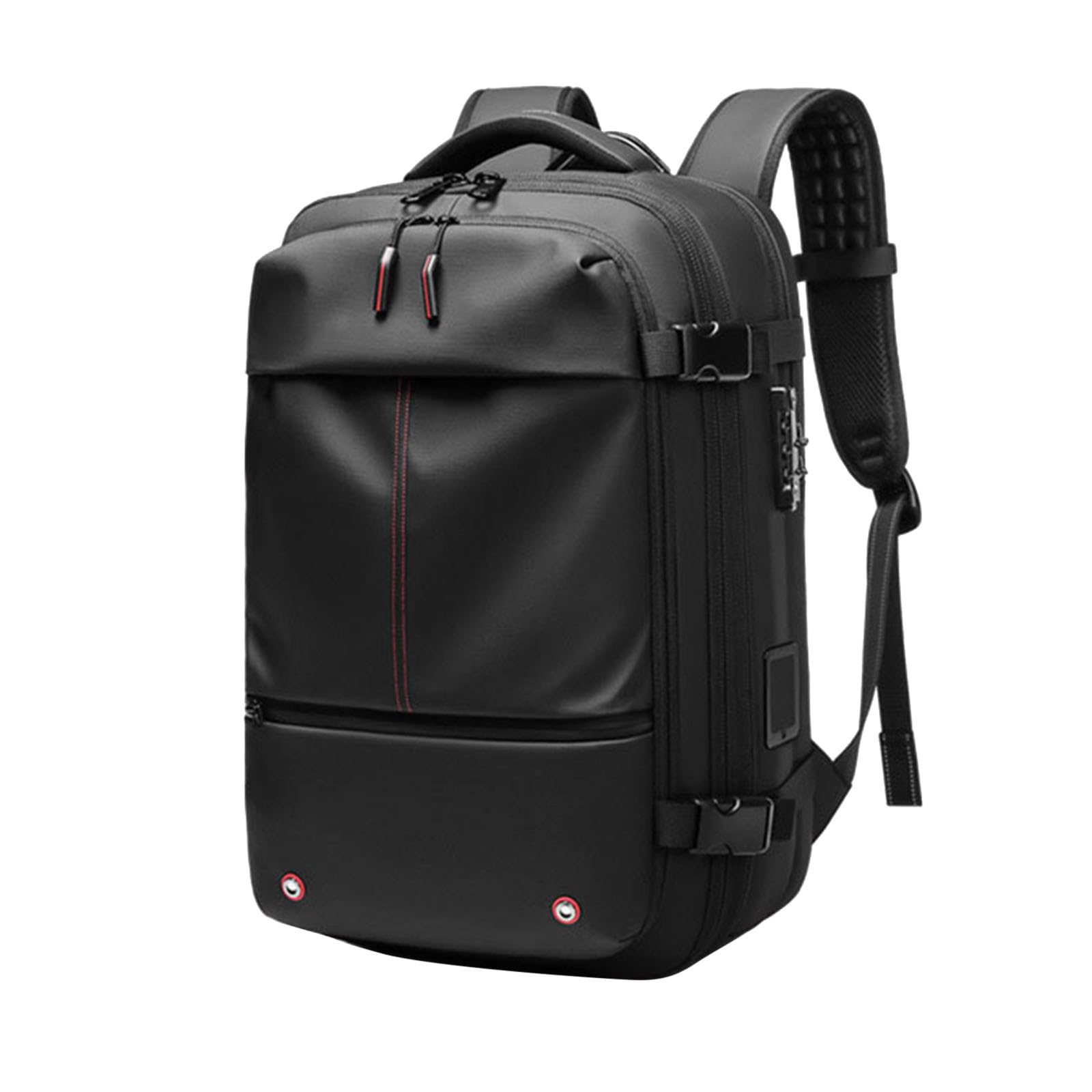 Générique Sac à dos de voyage sous vide pour homme, sacoche multifonctionnelle pour ordinateur, sac de compression sous vide, sac à dos grande capacité en TPU (BK2, One Size)
