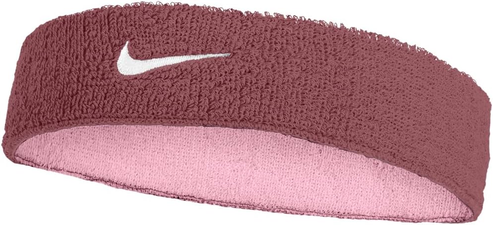 Nike Swoosh Classic Reversible Headband Pink Smoke/Pink Rise/White BN1100-651