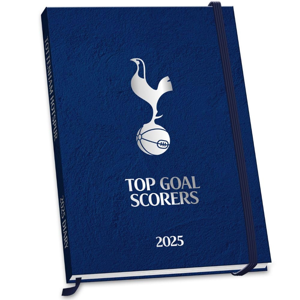 2025 Diary Tottenham Hotspur FC Week to View A5 Football Diary Official Product