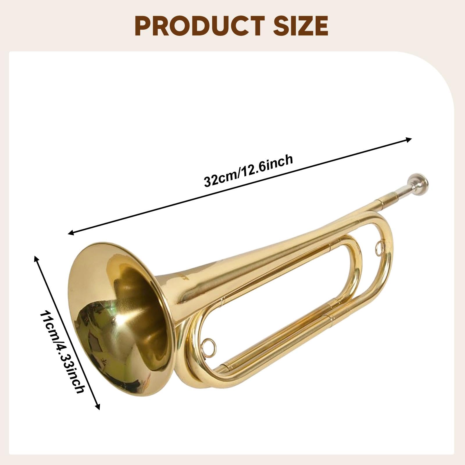 Trompeta, Instrumento Musical, Trompeta de Caballería, Instrumento de Viento-metal para Festival de Entrenamiento