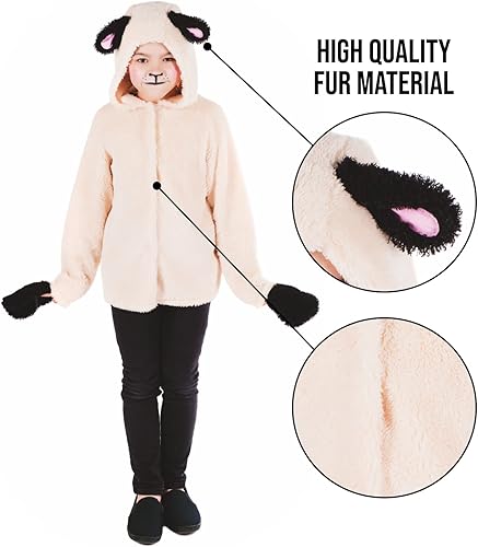 Miniatura 4 de fun shack Disfraz de oveja para niños, disfraces de oveja para niños, disfraz de oveja para niñas, disfraz de oveja para niños, disfraz de cordero