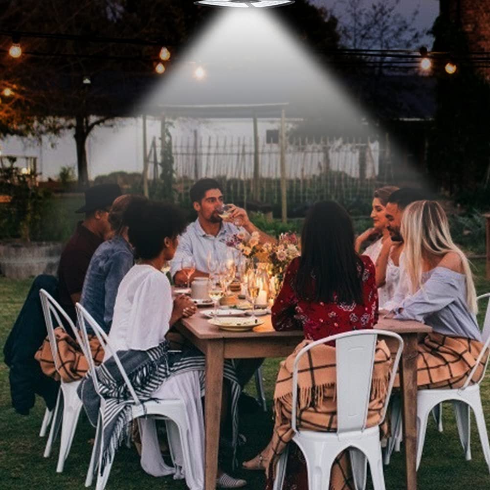 Lampe Parasol 32 LED Rechargeable 3 Modes - 450 Lumens Pour Terrasse Camping Barbecue