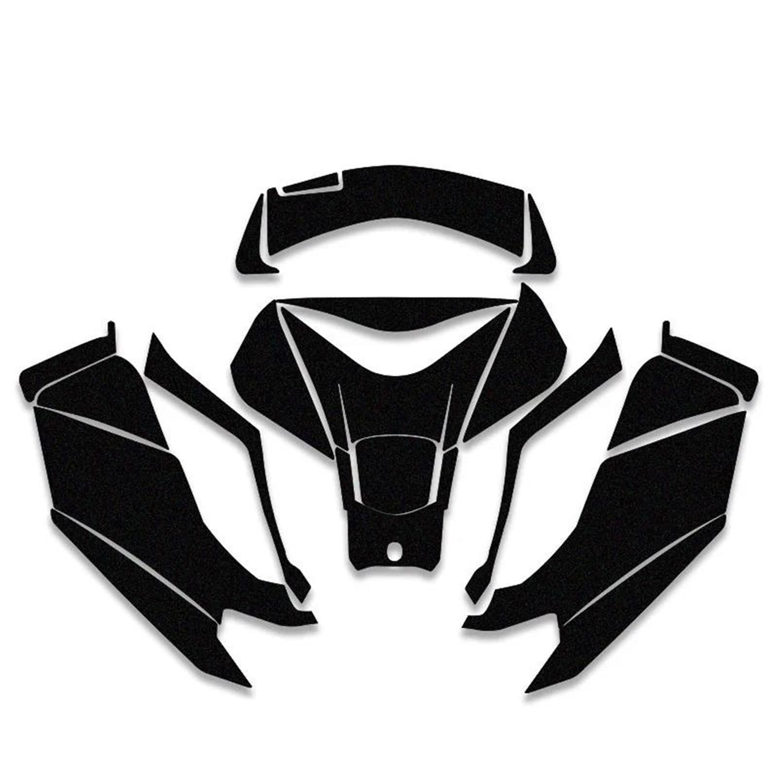 Motorcycle Body Fairing Sticker Tank Pads Gas Knee Grip Traction Protector for PCX 160 PCX160 2025 Tank Graphic(Color1)