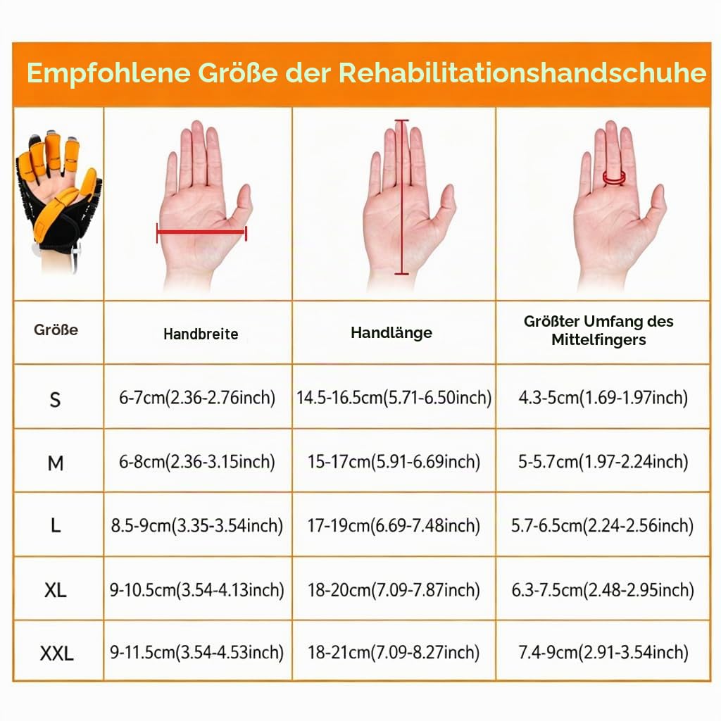 Hand Funktion Rehabilitation Roboter Handschuhe, Hand-Therapie-Handschuh, Finger Rehabilitation Training Roboter Handschuhe, Schlaganfall Hemiplegie Rehabilitation Handschuh