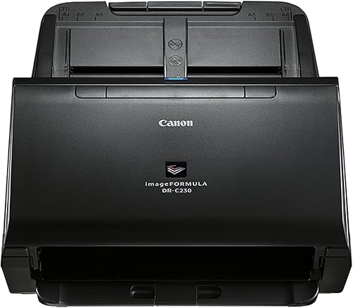 Canon imageFORMULA DR-C230 - Escáner de documentos de oficina, 9.1" x 10" x 11.5"