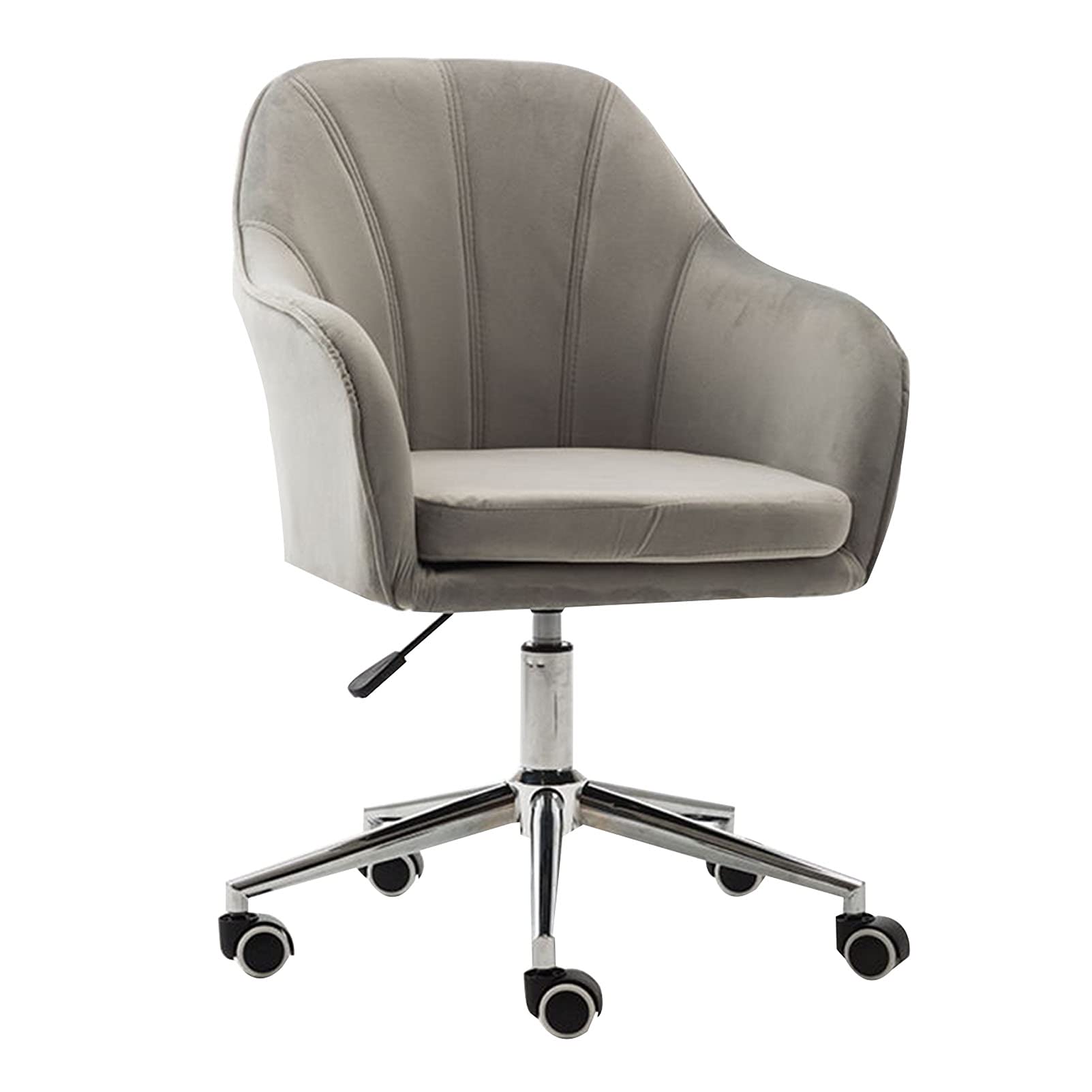 Chaise de salon en velours idéale pour le télétravail à la maison