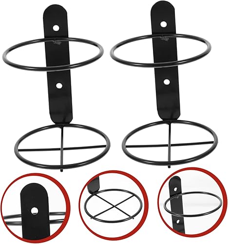 Miniatura 3 de LIFKOME Estante de vino montado en la pared, soporte para botellas de cerveza, soporte para toallas de baño, soporte de metal para vino, estante de