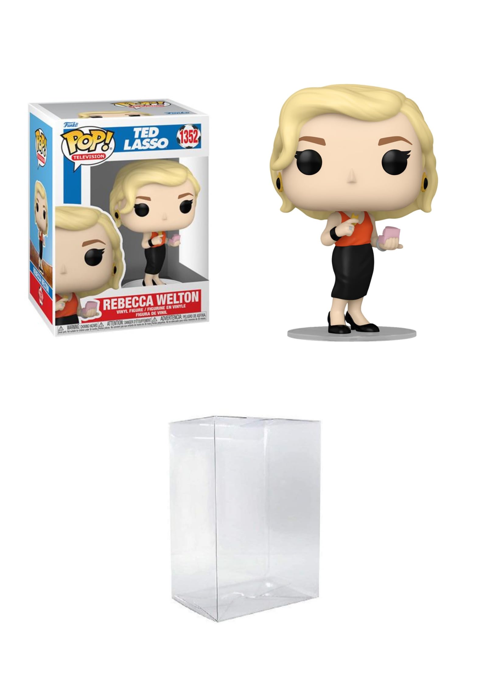 Funko Pop! TV: Ted Lasso - Rebecca Welton Bundled with a Byron's Attic Protector