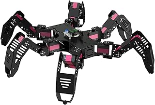ANTBEE Spider Robot 18DOF Hexapod Six-Legged Spider Robot Frame And Servos Full Kit/DIY (Size : Not assembled)