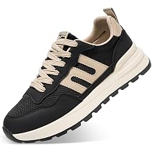 Men's Walking Shoes Lightweight Breathable Running Shoes Non Slip Comfortable Fashion Sneakers for Athletic Workout Gym and Casual Wear Wide