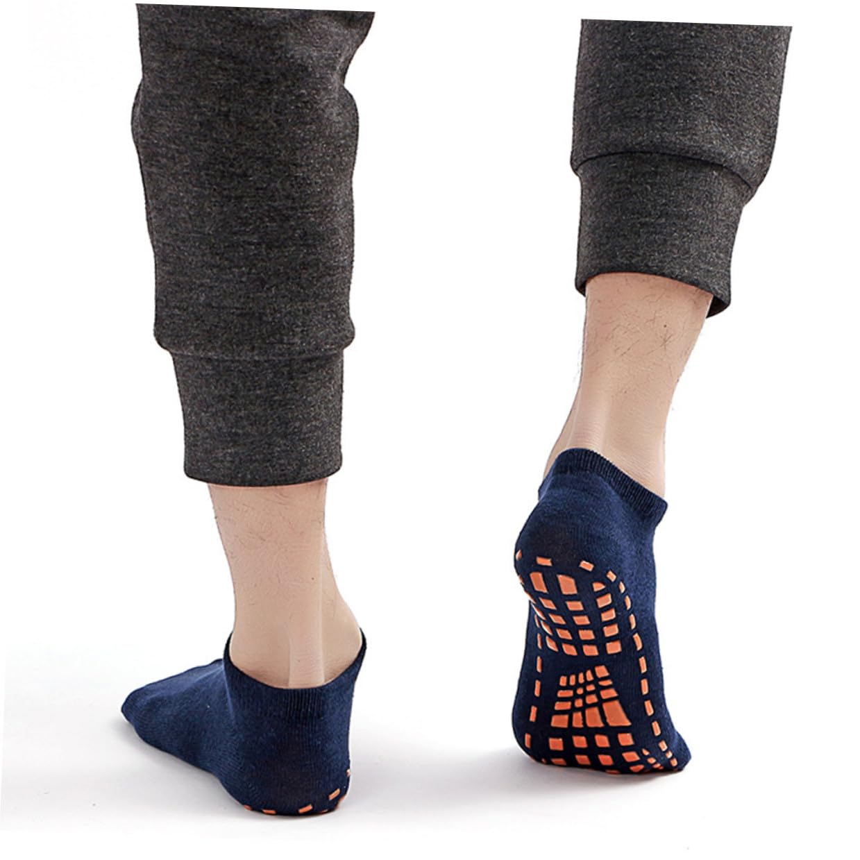 ibasenice 20paare Yogasocken für Junge Mädchen Rutschfeste Kindersocken Baumwollsocken mit Verstärkter Sohle Sportsocken für Junge Mädchen Atmungsaktiv und Bequem Zufällige Farbe