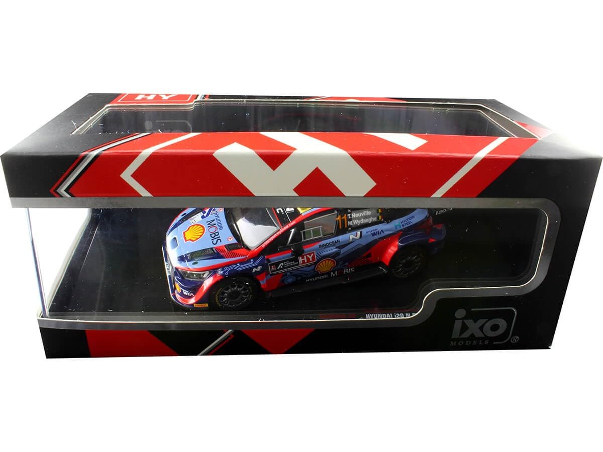 2022 Hyundai i20 N Rally1 Nº11 Neuville/Wydaeghe Rally Acropolis 1:43 IXO Models RAM868LQ