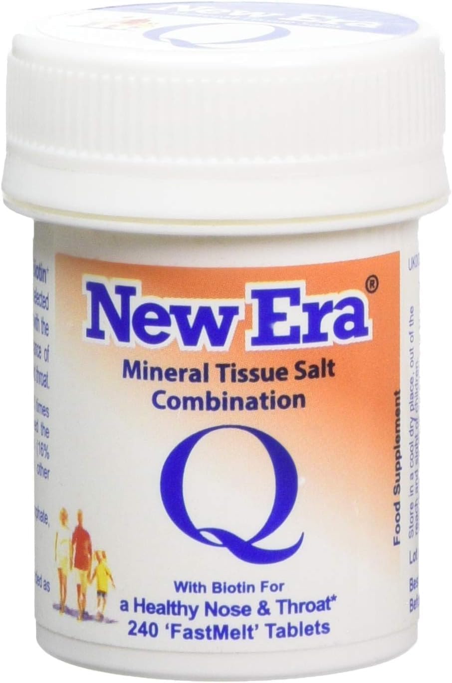 Mineral Cell Salt Combination Q for Catarrh & Sinus Disorders 240 Tablet