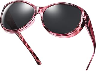 Polarized Oversized Fit over Sunglasses Wear over Glasses for Women Men Driving Riding