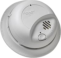 First Alert BRK SMI100-AC Hardwired Smoke Alarm with Battery Backup (3-Pack) - Ionization Sensor, 85dB Alarm, Tamper-Resistant