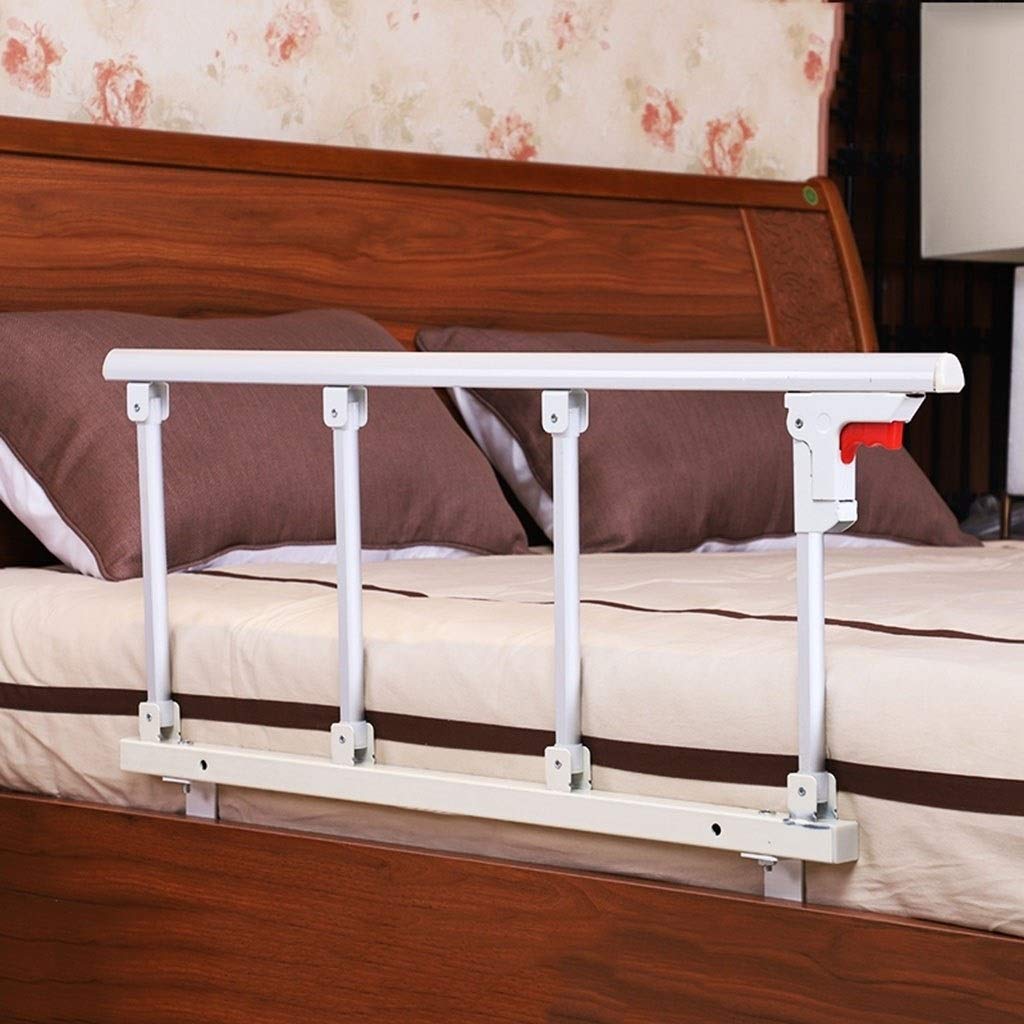 Barrière de lit pliable pour adultes - Protection latérale robuste contre les chutes de lit