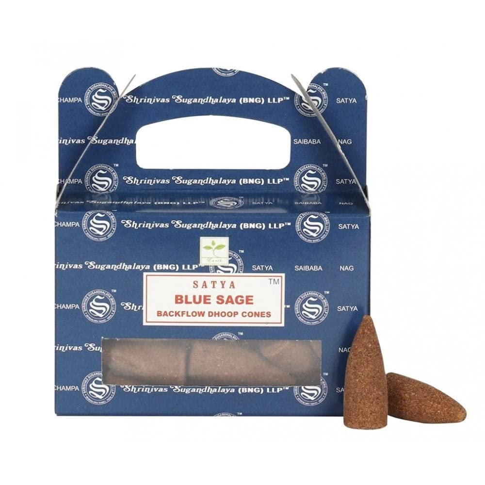 Blue Sage Backflow Dhoop Cones