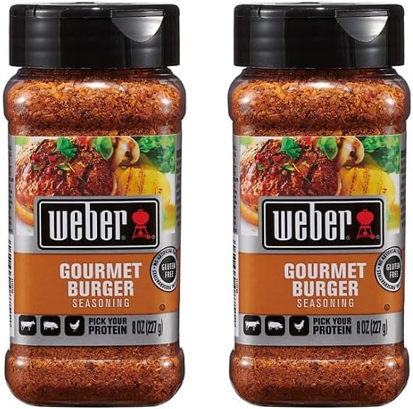 er Gourmet Burger Seasoning (8 oz.) Pack of 2; Includes