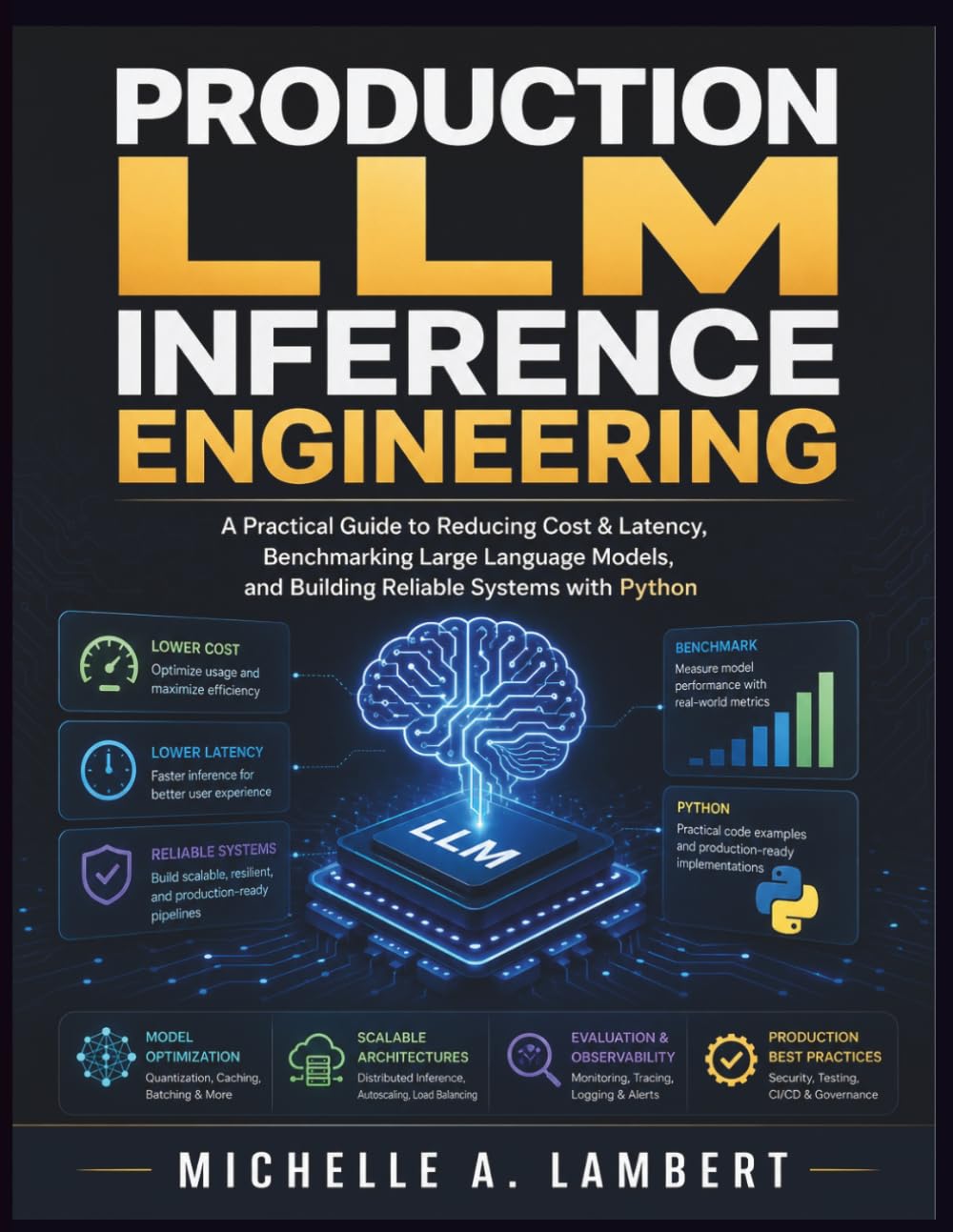 PRODUCTION LLM INFERENCE ENGINEERING: A Practical Guide to Reducing Cost & Latency, Benchmarking Large Language Models, and Building Reliable Systems with Python