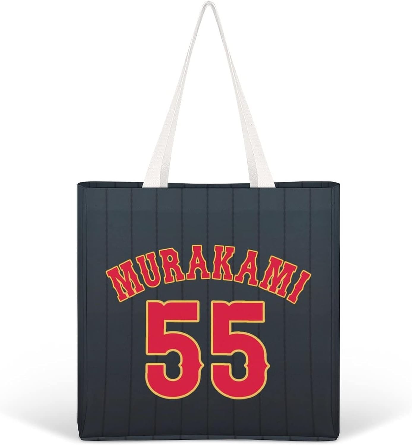 Amazon.co.jp: 人気 番號55 村上 宗隆 トートバッグ 野球應援