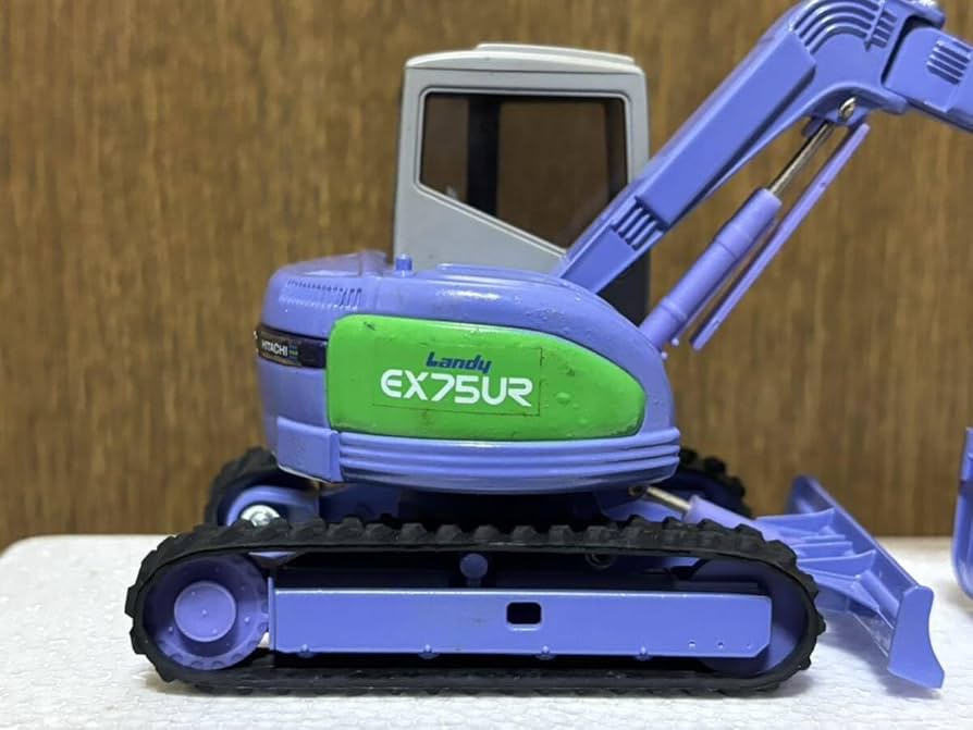 HITACHI Landy ex75ur 1/35モデル Amazon | 絶版 ☆日立建機 HITACHI 建機ダイキャストモデル