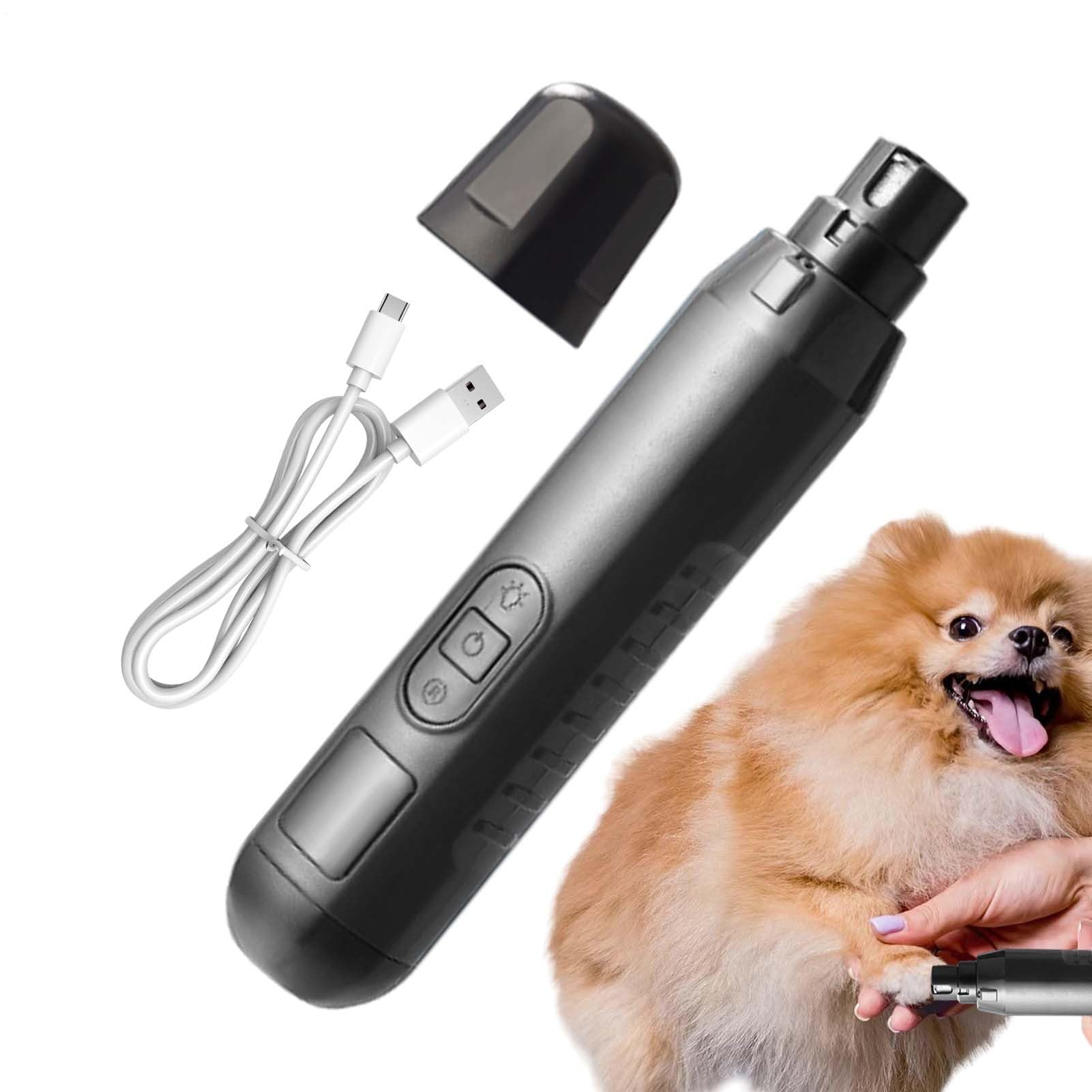 Ponceuse à ongles pour chien 5 vitesses avec moteur ultra silencieux