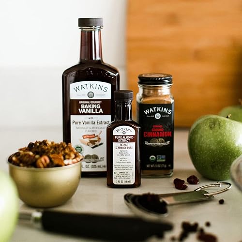 Miniatura 3 de Watkins - Extracto puro de almendra, sin OGM, Kosher, botella de 4 onzas, paquete de 1 unidad