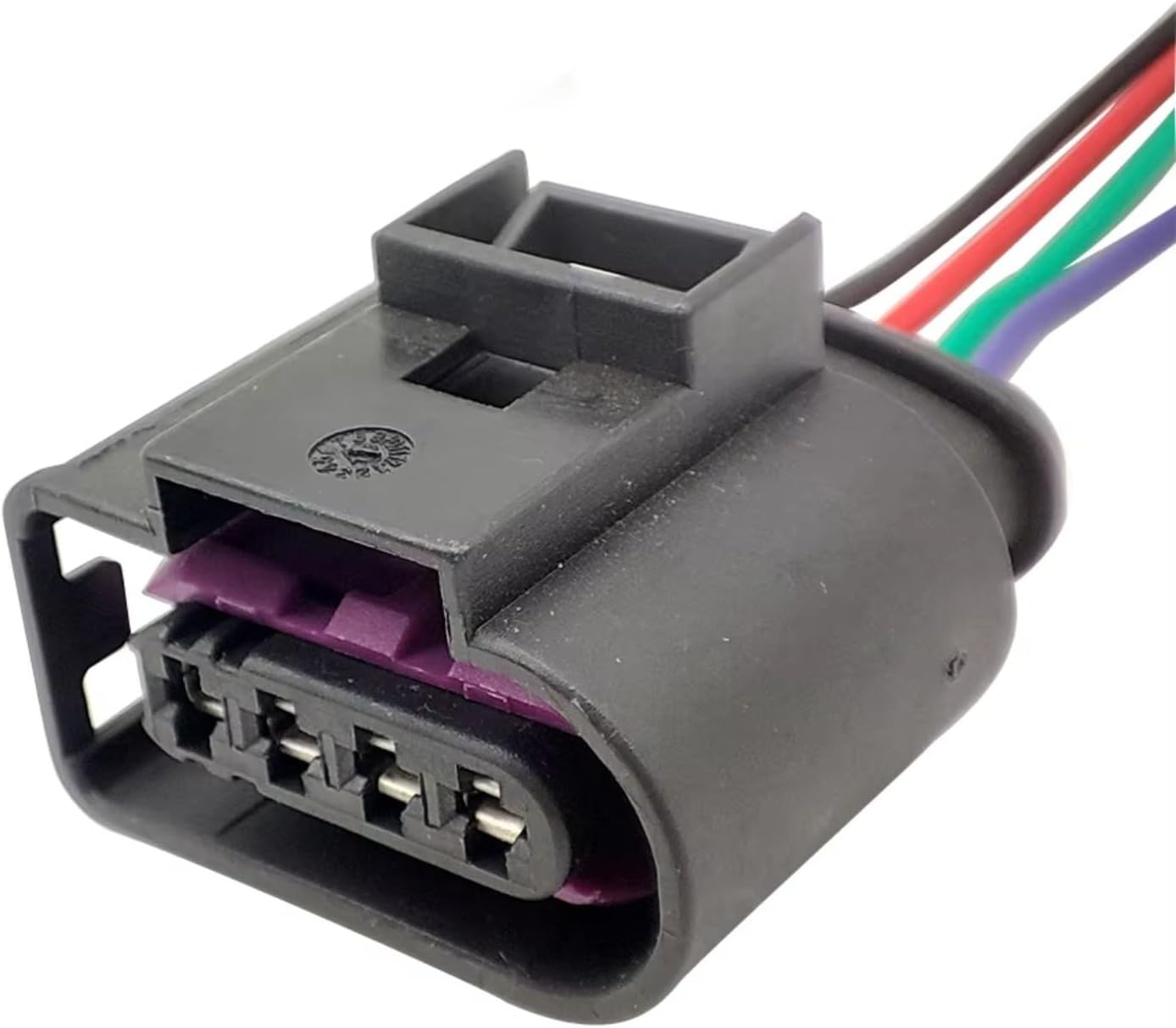 Ignition Coil Pack Connector Compatible With VW 4D0971994 Car 4 PIN Ignition Coil Connector Plug Wire Wiring Pigtail Replacement
