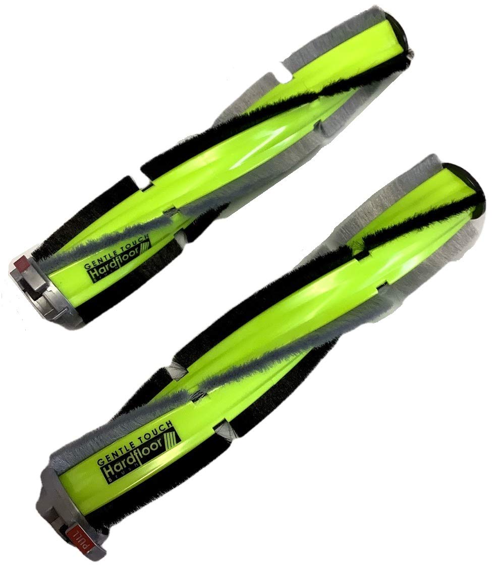Shark Hard Floor Replacement Soft Brushroll with Gentle Touch for AH400 AH401 AH452 AH454, 2-Pack, Green
