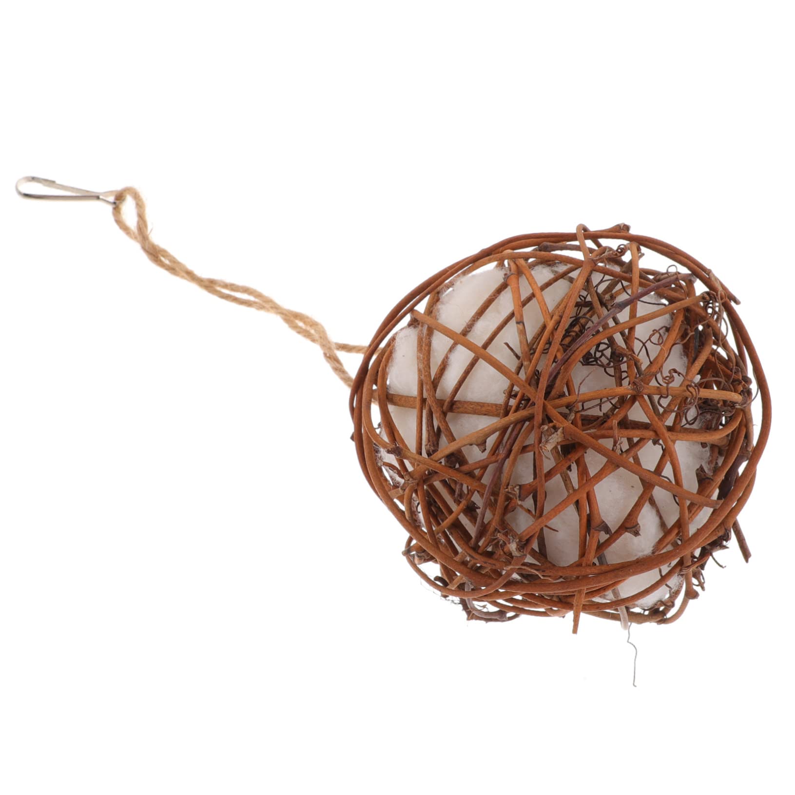 BESPORTBLE 3pièces Jouet à Mâcher Suspendu pour Perroquet Accessoire De pour Oiseaux Jouet à Déchiqueter pour Oiseaux Favorise Activité Physique Et Mentale