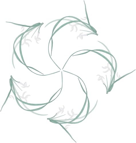 BETOOKY 5 piezas de chaquetas decorativas florales para coser ropa de parches pantalones de costura de flores chinas forma de orquídea en arte