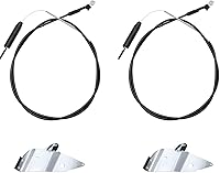 Vista 1 de Paquete de 2 cables de freno de cuchilla 133-8158 para cortacésped TimeMaster de 30 pulgadas 20199 20200 20975 20977, repuesto para cable Toro
