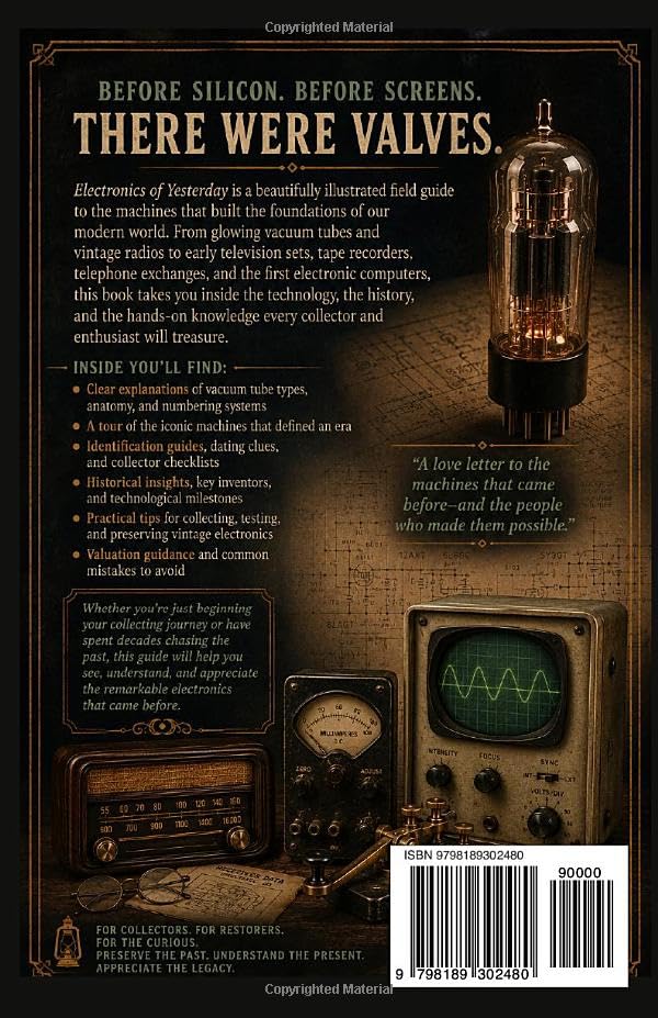 Electronics of Yesterday: A Collector's Field Guide to Vacuum Tubes, Vintage Radios, Early Television, Audio Equipment, and the Technology That Shaped the Modern World image 3