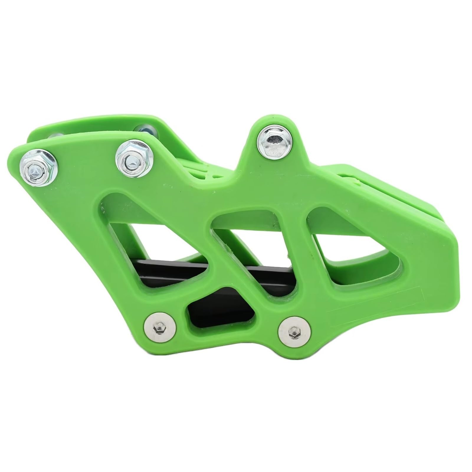 Compatible Con Para KLX450R 2008 2009 2010 2011 2012 2013 2014 Protector De Guía Cadena Motocicleta Piñón Rodillo Basculante(Green Chain Guide)