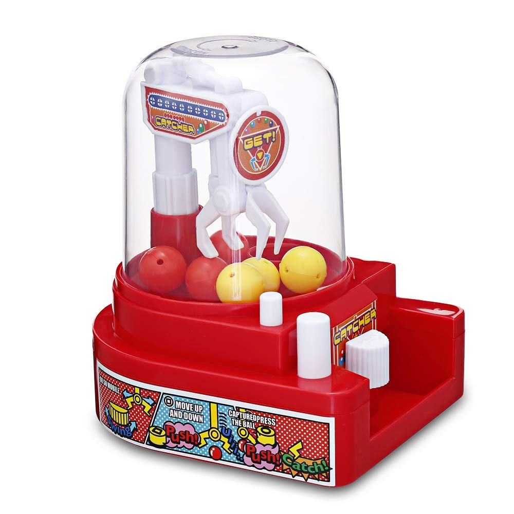 Bisozer Mini Claw Game Toys Toy Electronic Mini Arcade Claw