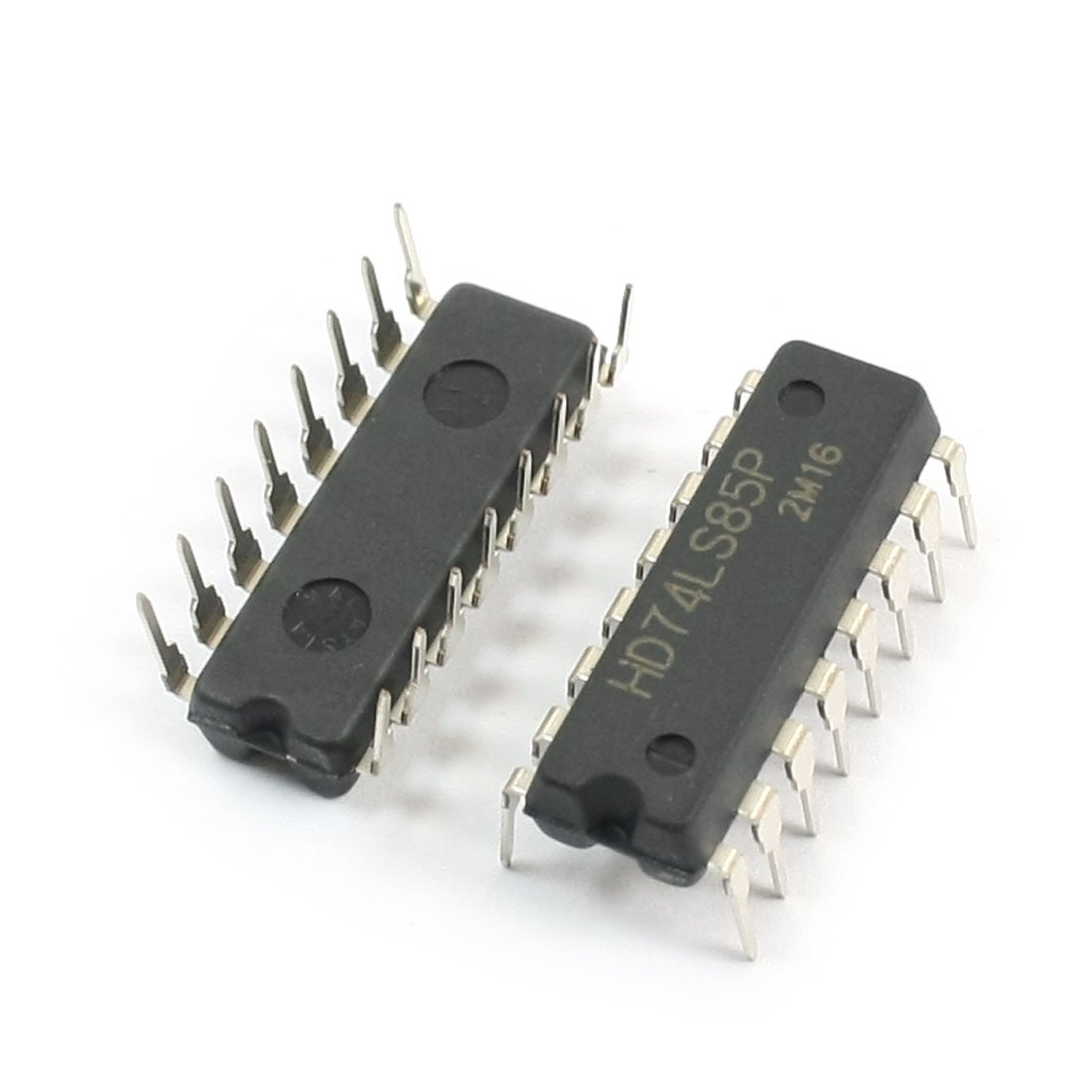Aexit 74LS85 2.54mm DIP Switches 16Pin DIP16 Mounting 4-Bit Comparator IC Chip SP3T DIP Switches 2 Pcs