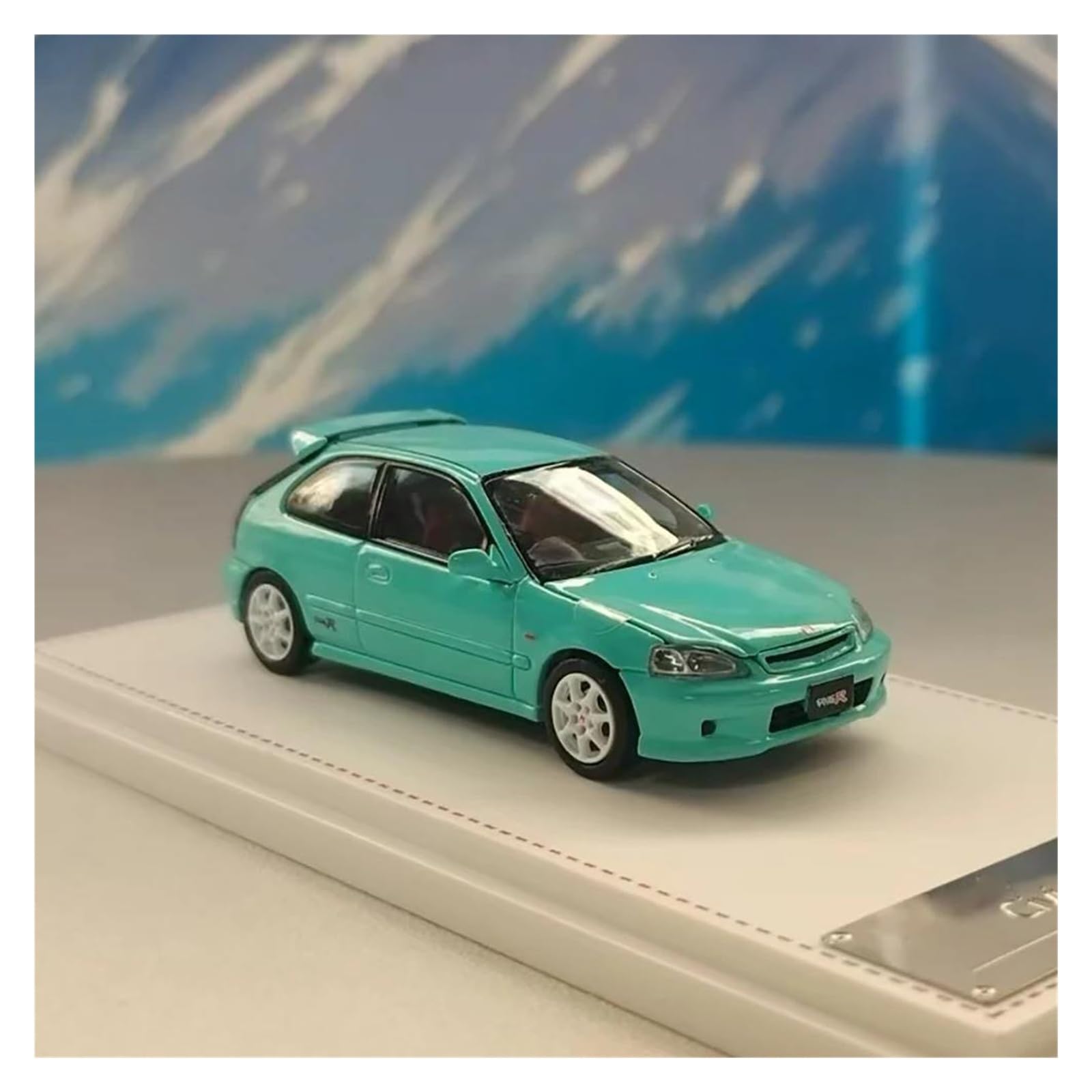 Metallo Scala Replica 1 64 Per Honda Civic Typer-R Prima Generazione EK9 Edizione Limitata Modello Auto In Lega In Scala Per Espositori Festa Hobby Veicoli Giochi Set