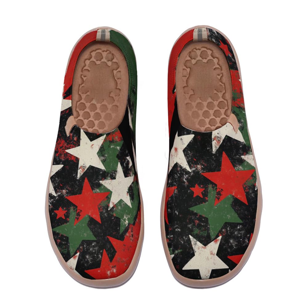 Men's Loafers Knitted Upper Lightweight Casual Slip on Walking Shoes