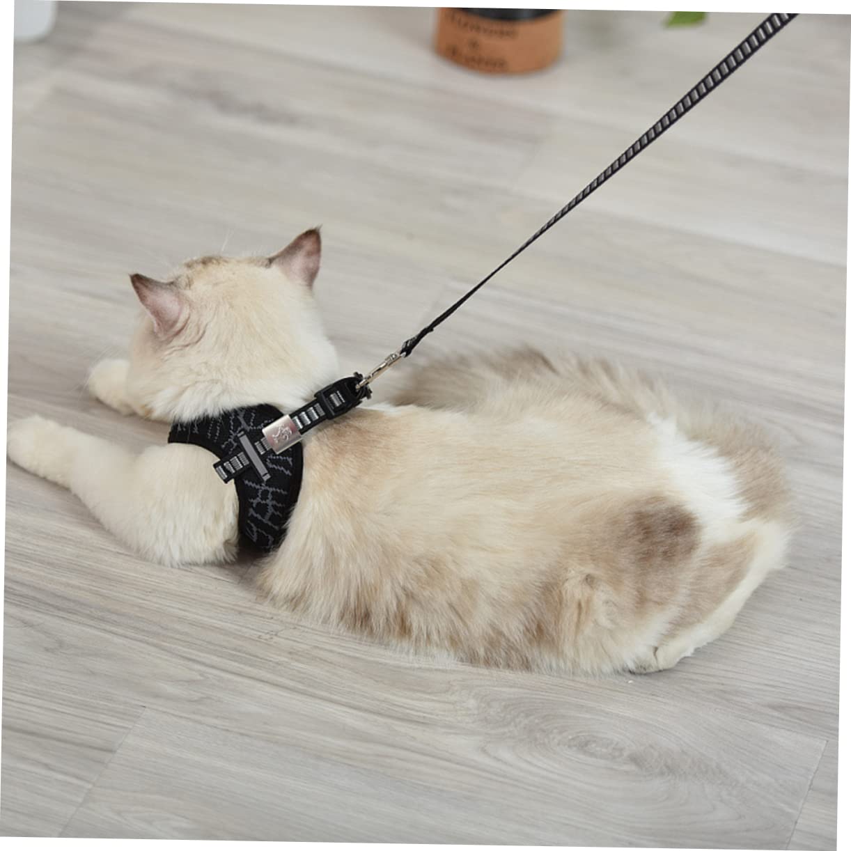 Toyvian Reflective Vest Harness Set Lightweight Cat Chest Strap for Outdoor Safety Durable Easy to Breathable Design for Comfortable Wear Color