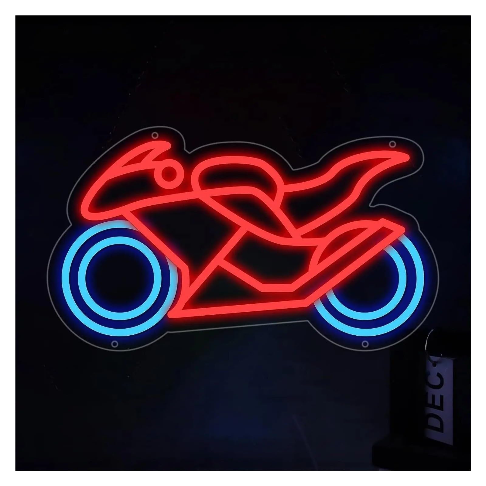 Decoración Lámparas Letrero De Neón Motocicleta