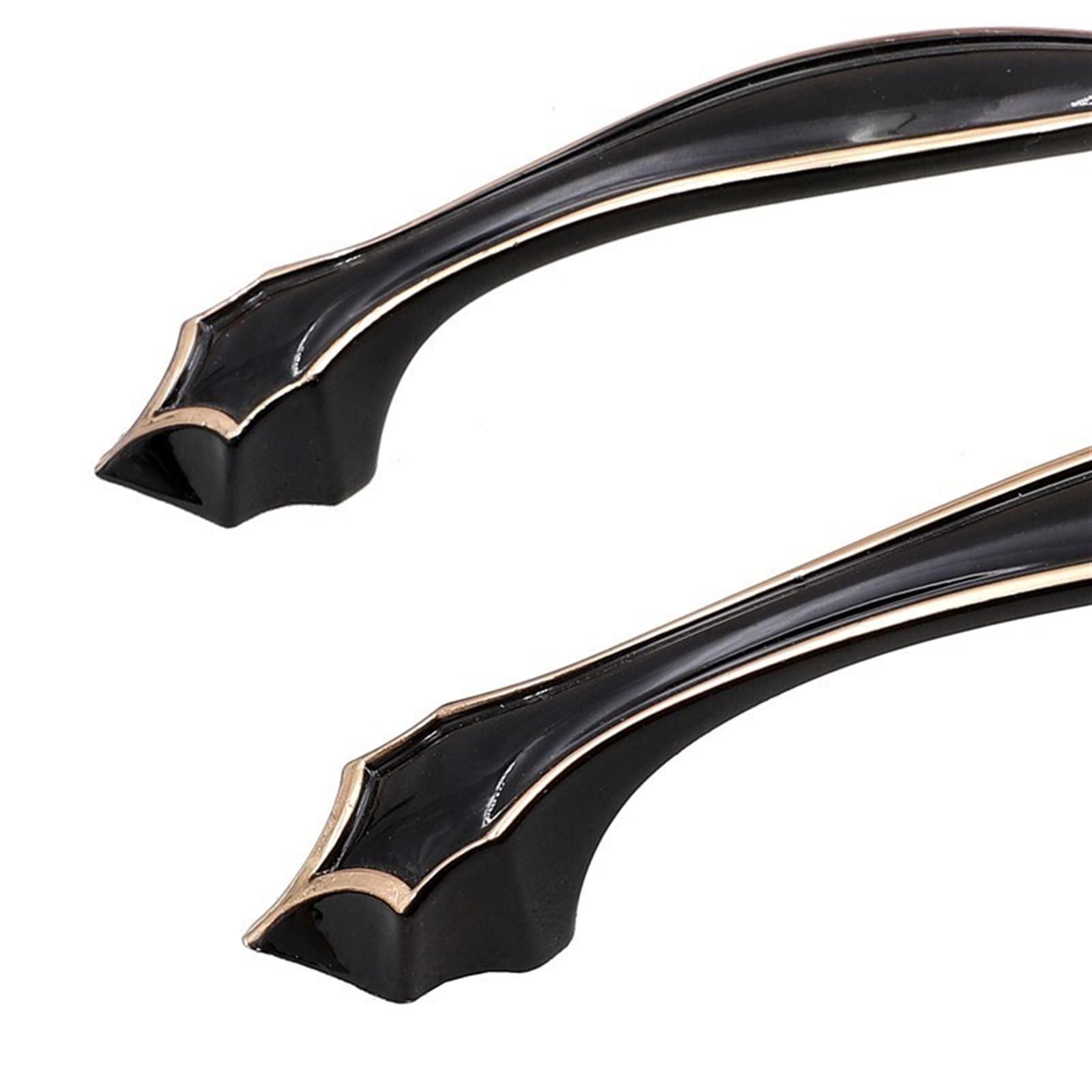 Poignée noire bronze pour porte et meuble en alliage de zinc