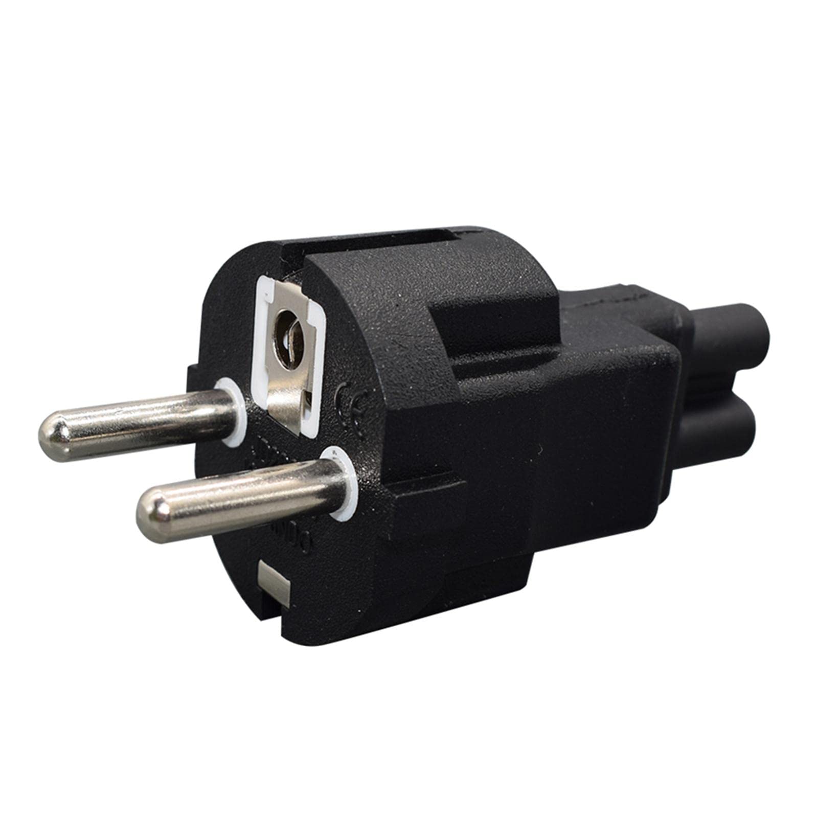 The Style Sutra Plug Connector Travel Plug Adapter EU IEC320 C5 Power Adapter 4.8mm to C5-image-47