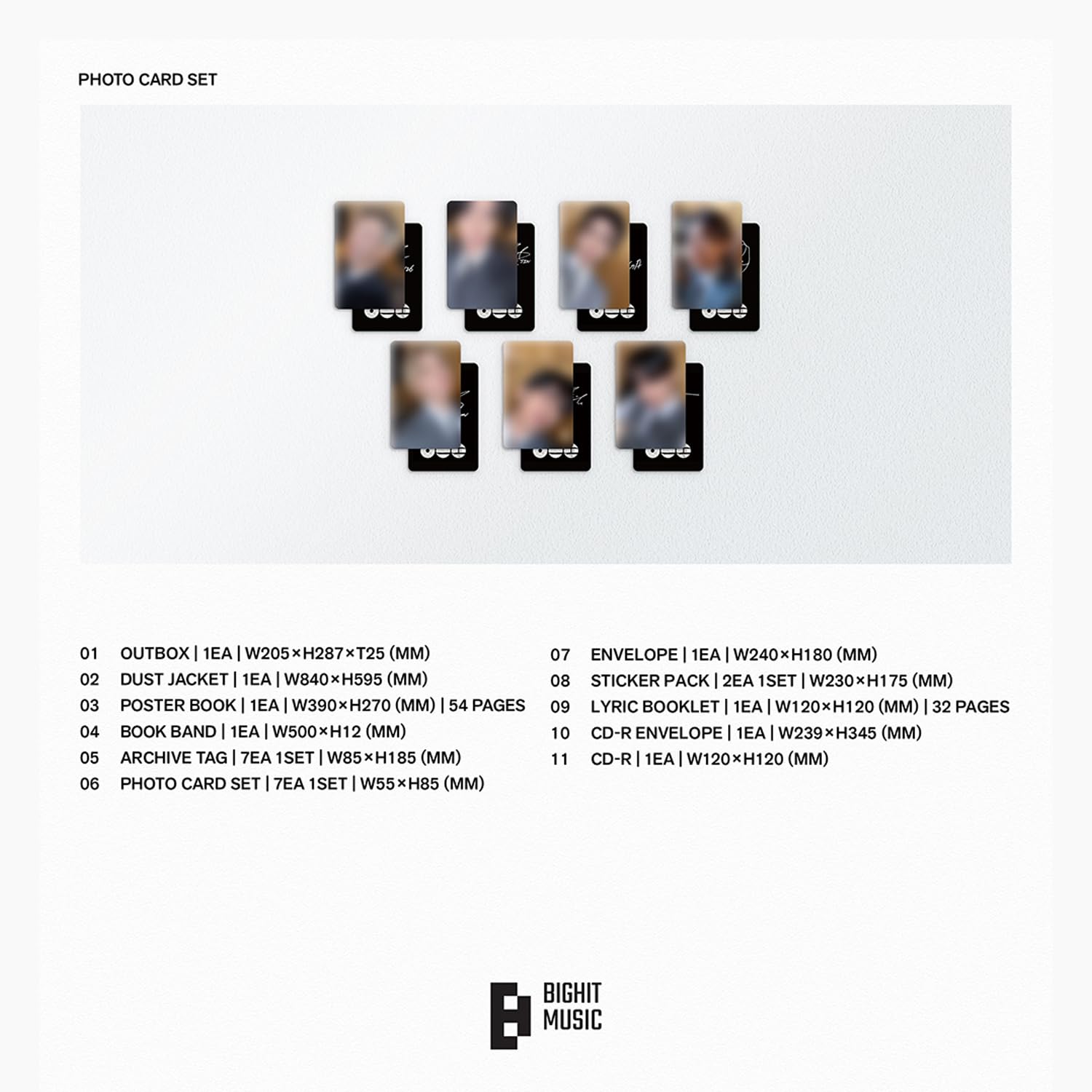 A'RIRANG The 5th Album (Living Legend Ver.) Outbox R + Lyric Booklet + Archive Tag + Dust Jacket + Sticker Pack + 4 Extra Photocards Official K-POP Sealed Album