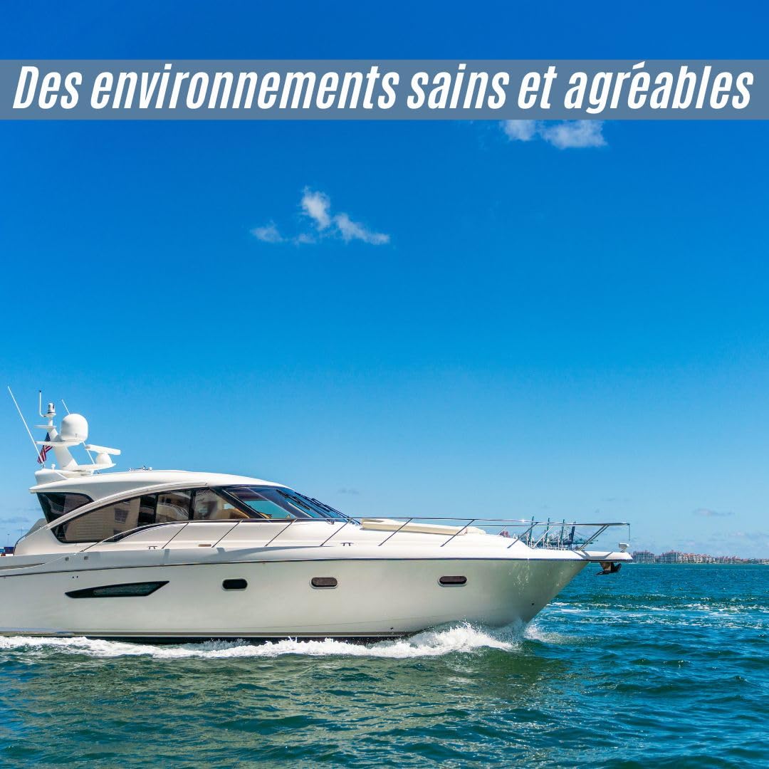 Liquide WC chimique | Décomposition des déchets WC | Additif pour eaux noires | Éliminateur d'odeurs pour toilettes et potti | caravanes, camping-cars, bateaux
