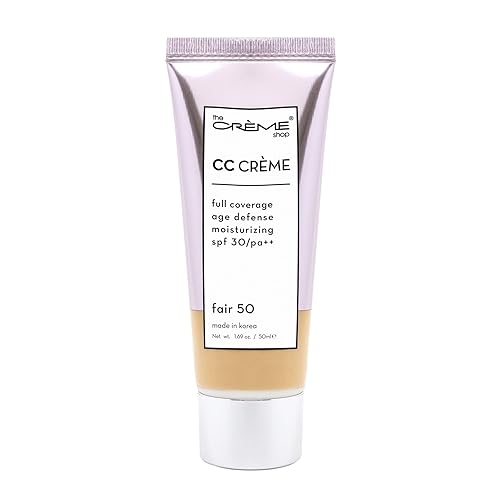 The Creme Shop - Maquillaje que se adapta al color infundido con mantequilla Kokum, aceite de semilla de uva, ciica, vitamina C y extracto de hoja