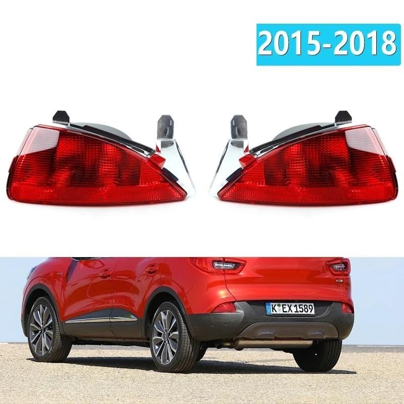 Luz antiniebla trasera para Kadjar 2015 2016 2017 2018 luz de freno parachoques 2
