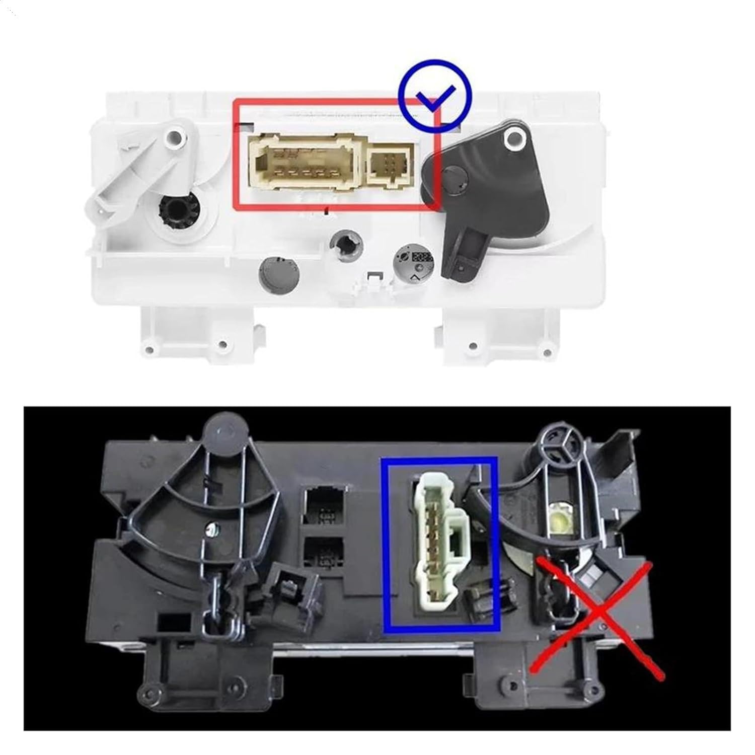 Car 6451Vn 1607875480 Car Air Conditioning Control Switch for Panel for Citroen C4