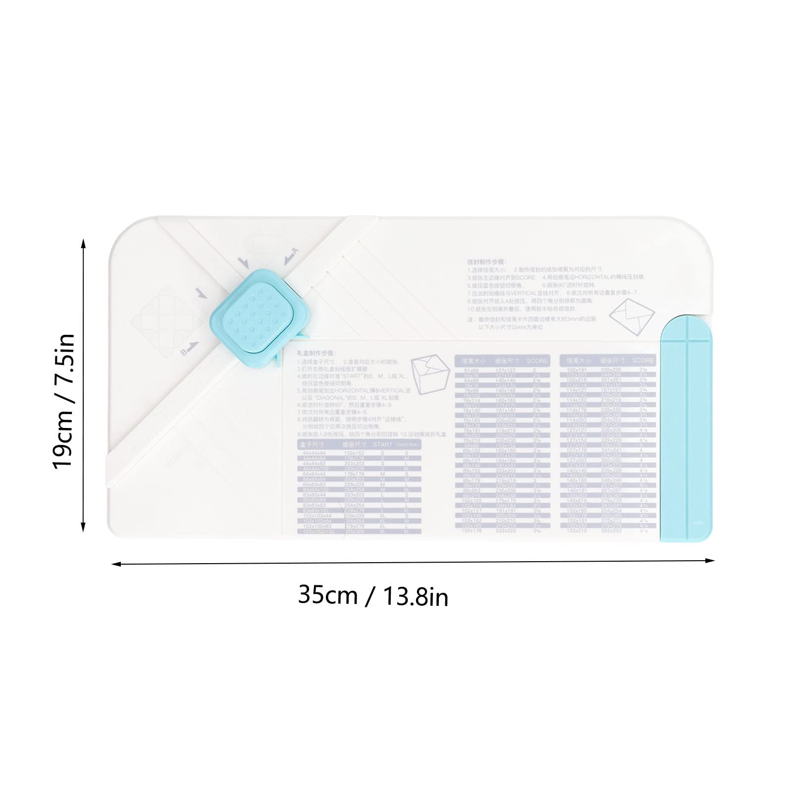Set Da Scrapbooking 4 In 1: Tagliere Per Buste, Arrotondatore Angoli E Penna Per Incisione – Fai Da Te Creativo - 2